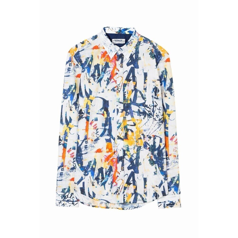 DESIGUAL Izan Button Down Shirt Slim Fit (M2)